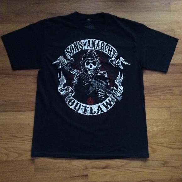 Sons of Anarchy Licensed “Outlaw Edition” T-Shirt - Picture 5 of 8